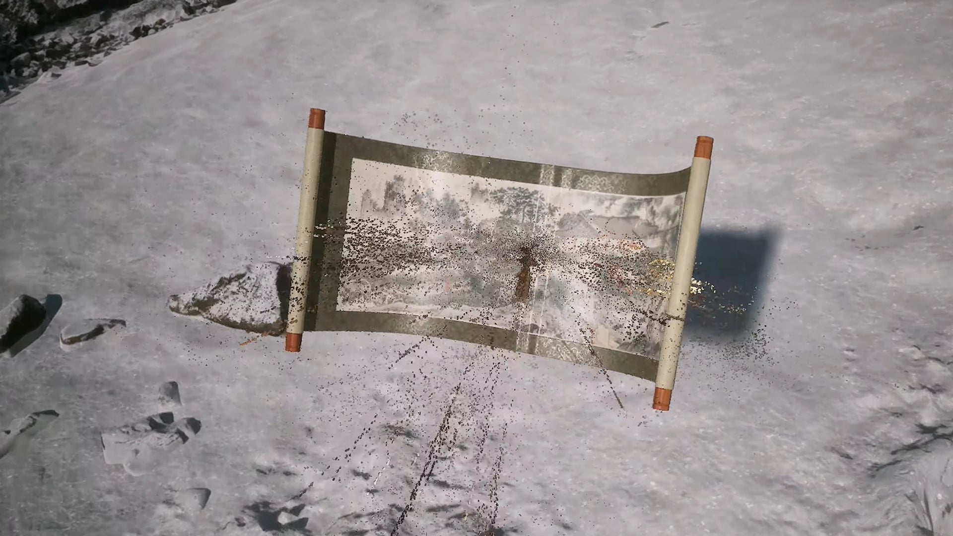 A closeup of the Ruyi Scroll in Black Myth: Wukong. - 6