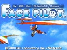 Face Pilot: Fly With Your Nintendo DSi Camera! boxart