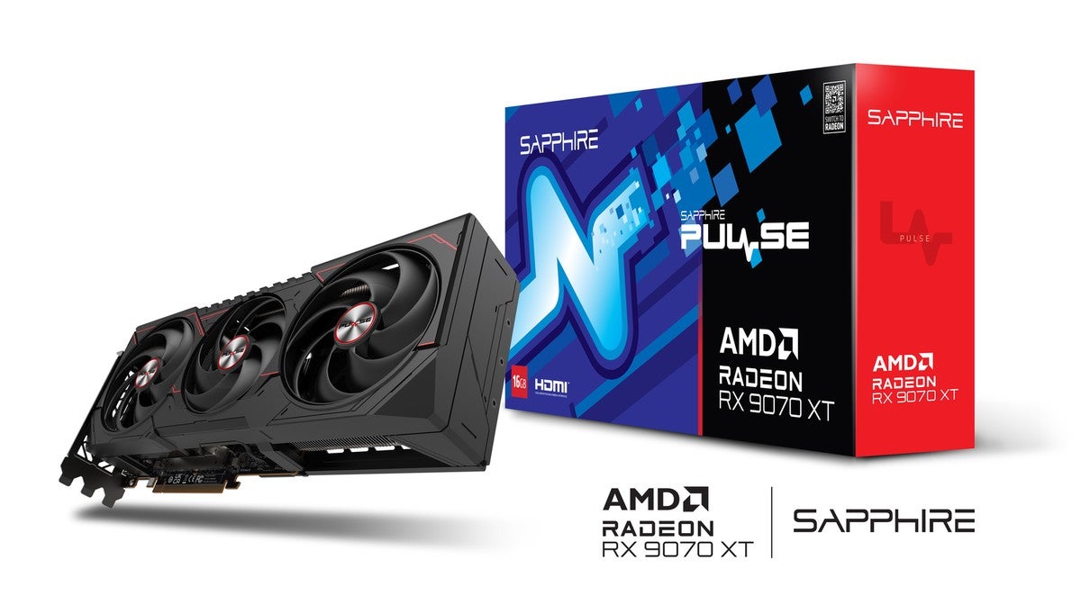 Sapphire PULSE AMD RADEON&trade; RX 9070 XT