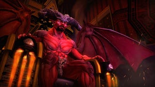 Satan serenades you in Saints Row: Gat out of Hell Musical Trailer