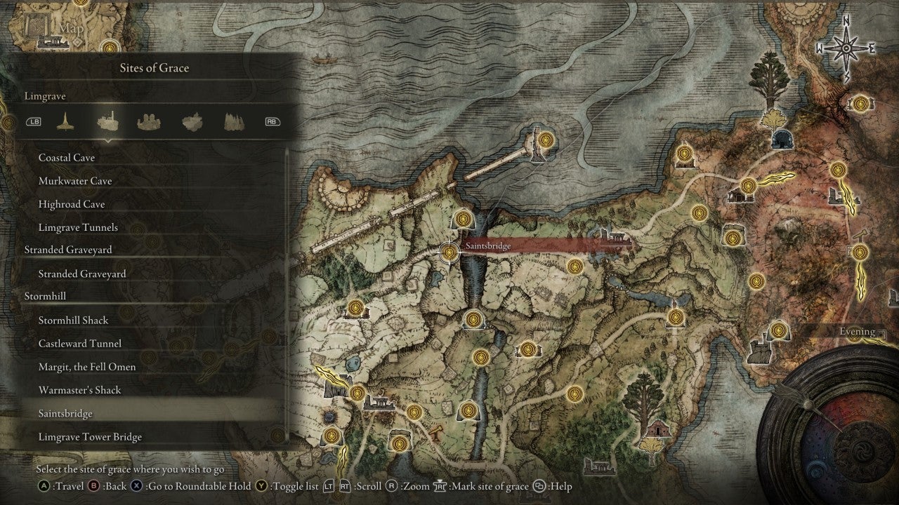 Saintsbridge Grace in Elden Ring