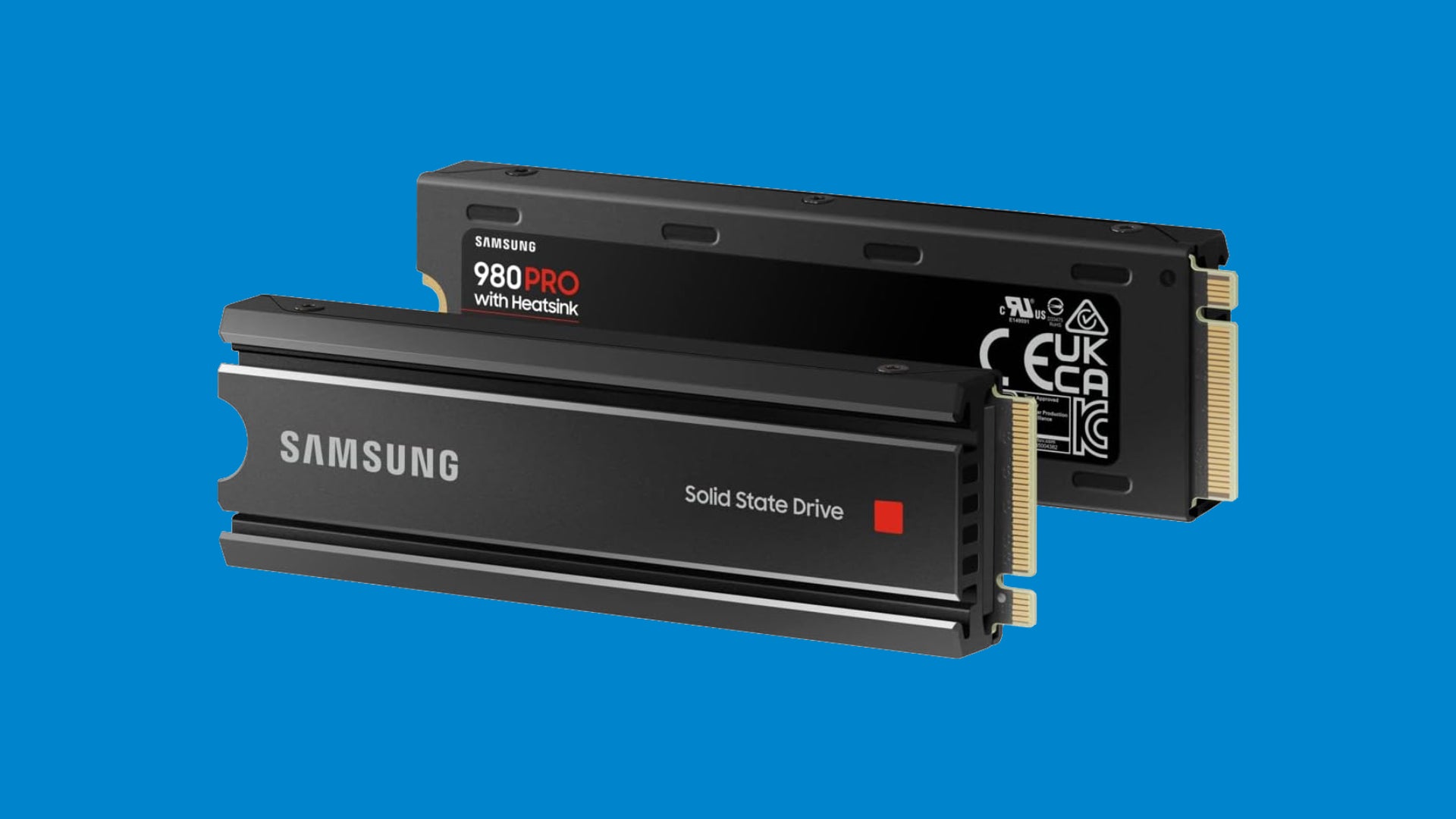 The 1TB Samsung 980 PRO SSD with Heatsink is £92 at Amazon 