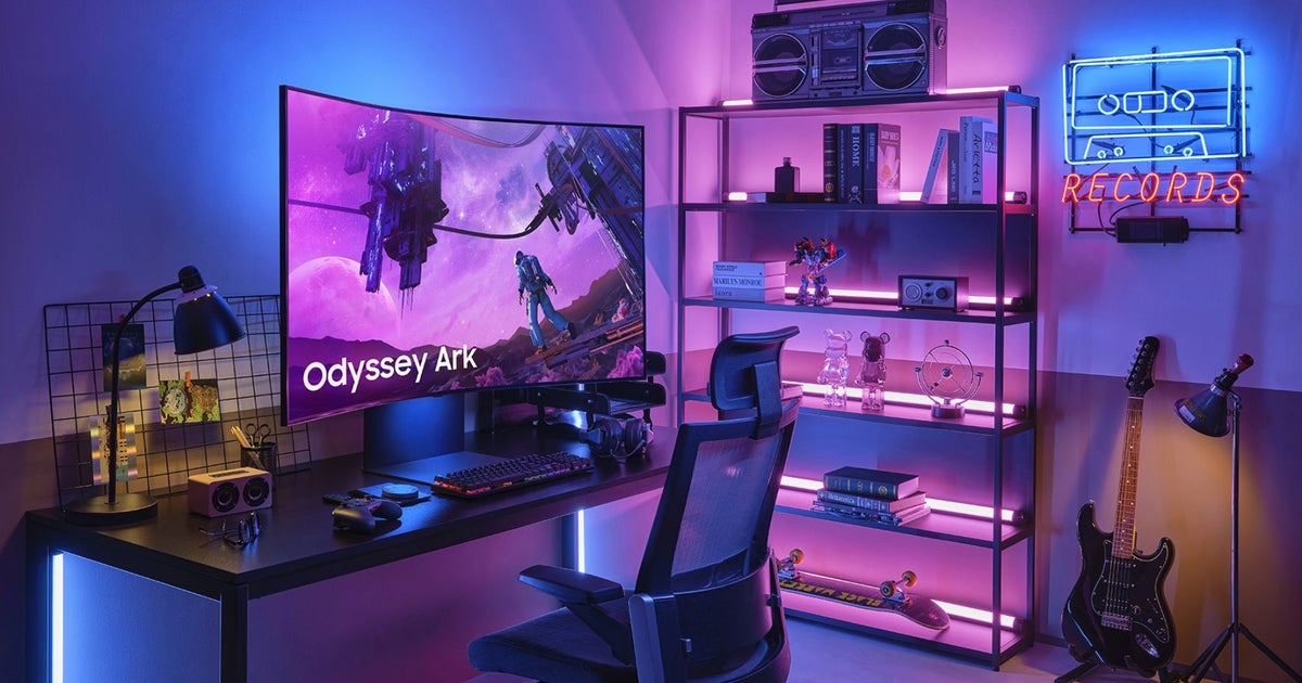 Ark Computer Monitor This massive 55-inch Samsung Odyssey Ark monitor is less than half ...