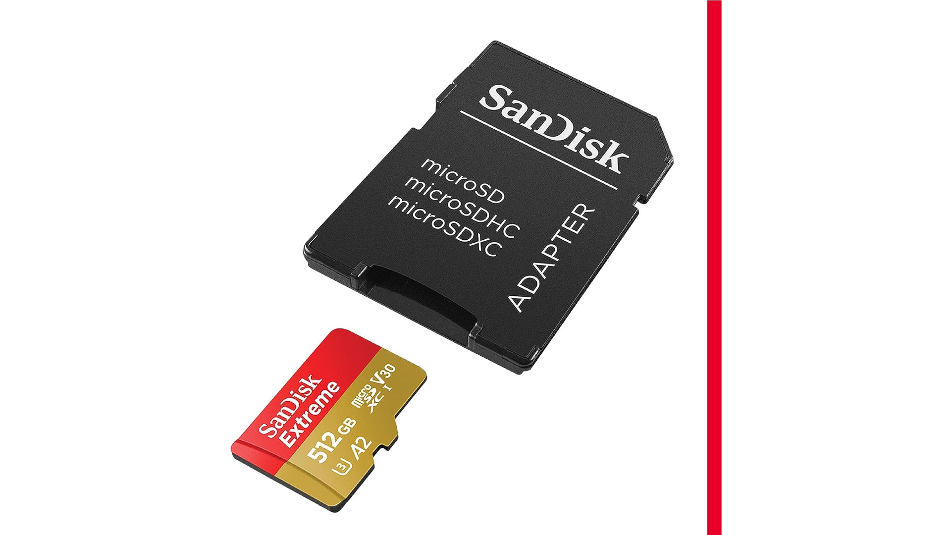 The excellent SanDisk Extreme 512GB microSD card is only $40 on