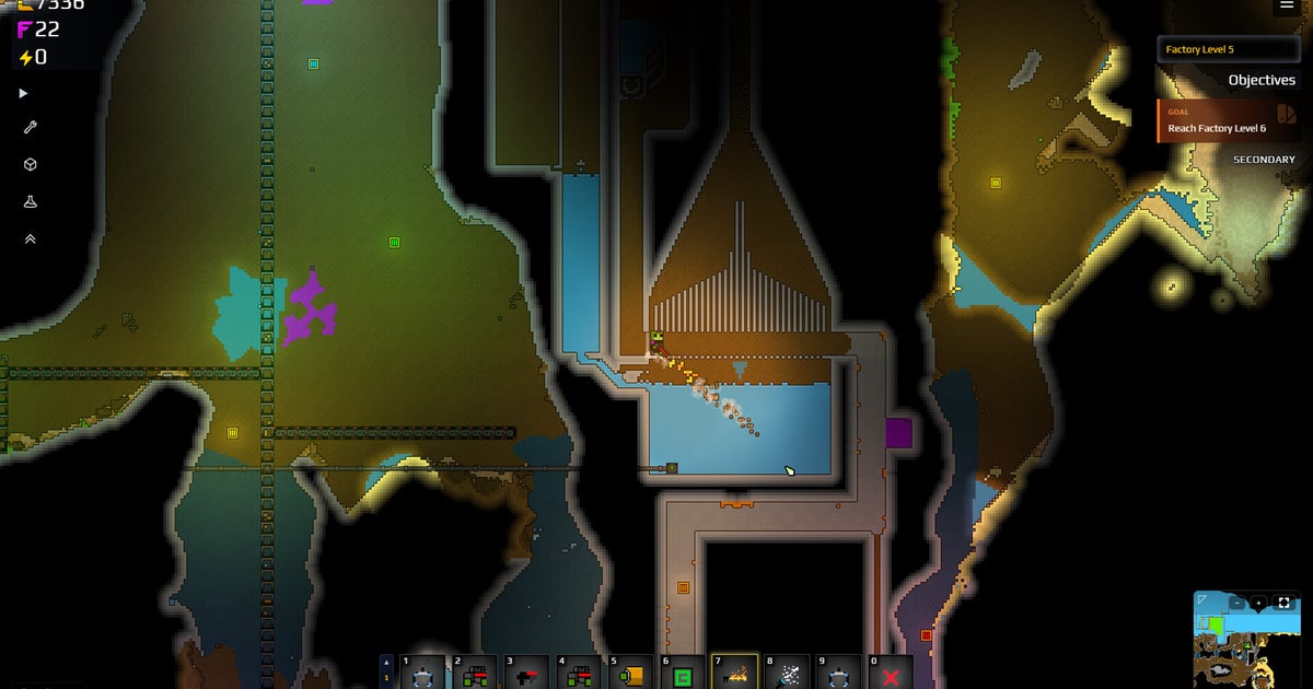 Deep and volatile Terraria-style factory sim Sandustry hits early access in August, Hooded Horse announce