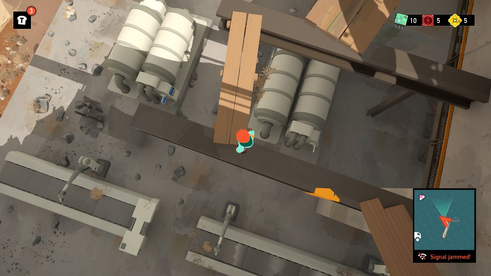 Sauge climbs a building in Caravan SandWitch. - 5