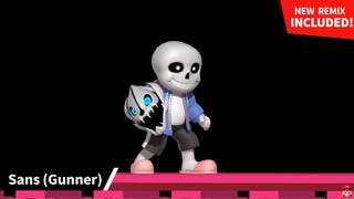 Undertale's Sans is now a costume in Super Smash Bros.