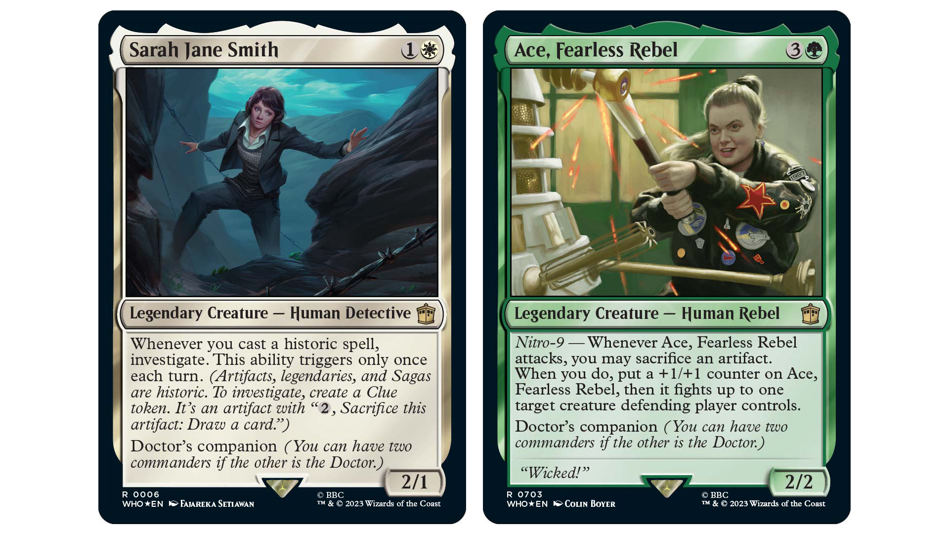 Magic: The Gathering Doctor Who set will feature cards based on lost  episodes | Dicebreaker