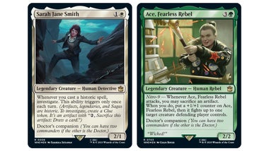 Magic: The Gathering Doctor Who set will feature cards based on lost episodes | Dicebreaker Magic: The Gathering Doctor Who set will feature cards based on lost episodes | Dicebreaker