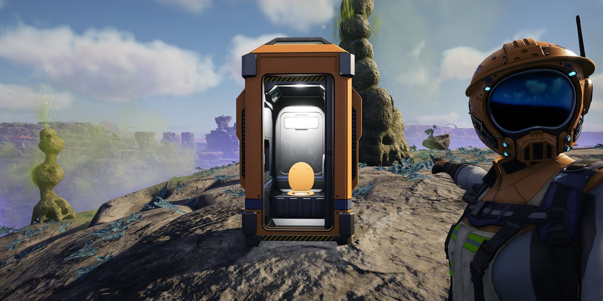 Huzzah! Satisfactory version 1.2 now in beta lets you actually pause your game and you can take selfies now too