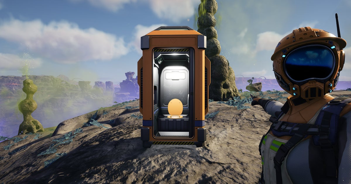 Huzzah! Satisfactory version 1.2, now in beta, lets you actually pause your game, and you can take selfies now too