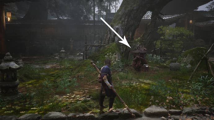 A Keeper’s Shrine in Black Myth Wukong.