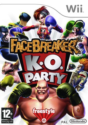 Caixa de jogo de Facebreaker KO Party