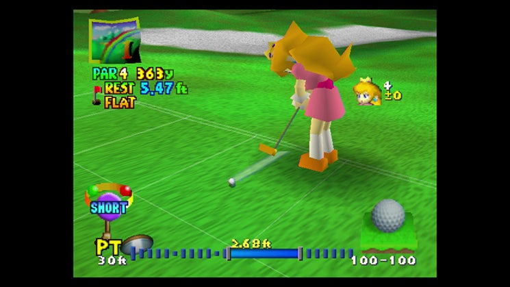 Mario Golf screenshot