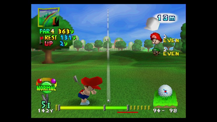 Mario Golf screenshot