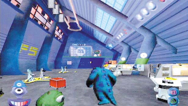 Monsters inc video sale game