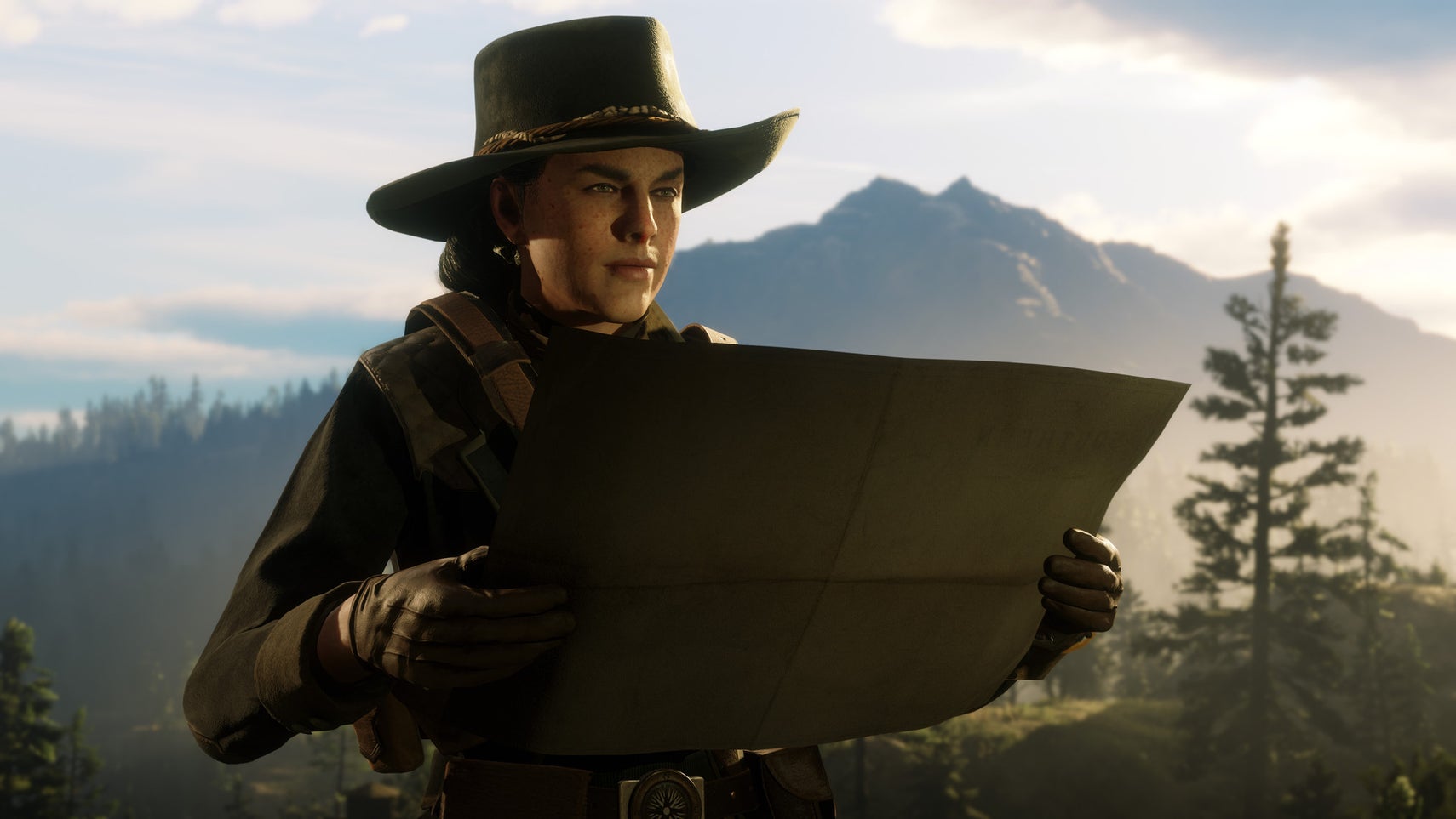 Reading a map in Red Dead Online