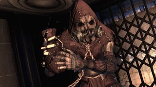 Scarecrow is obsessed with scare tactics in Batman: Arkham Knight