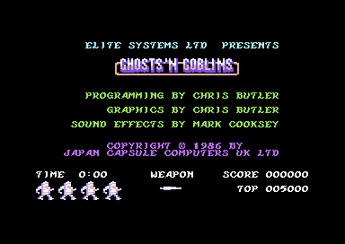 Ghosts 'n Goblins screenshot