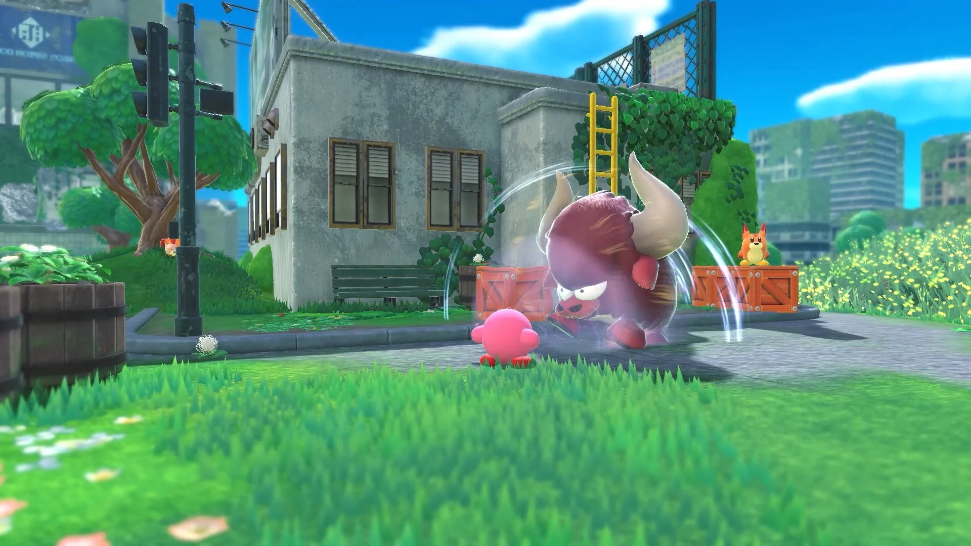 Kirby and the Forgotten Land screenshot