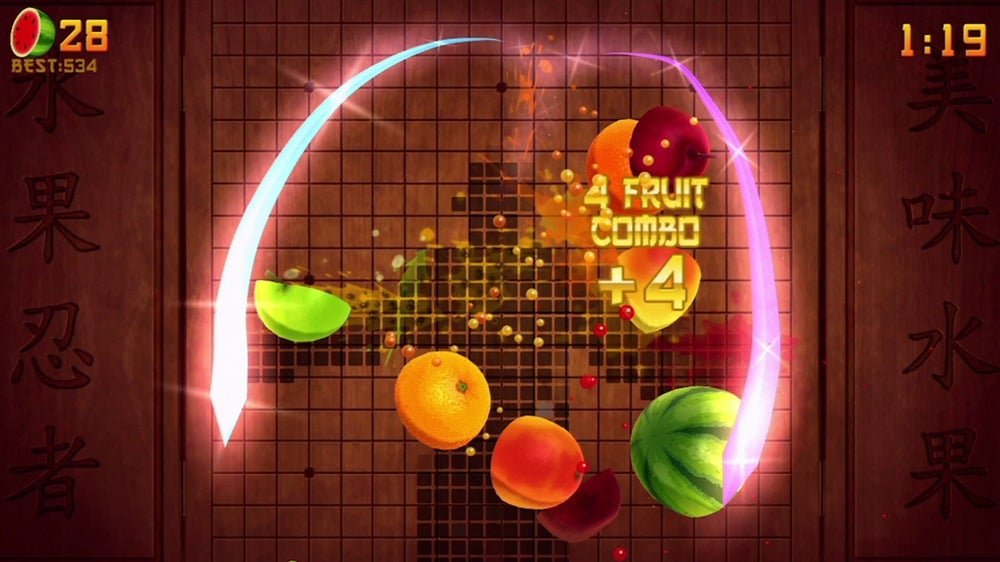 Fruit ninja deals xbox 360