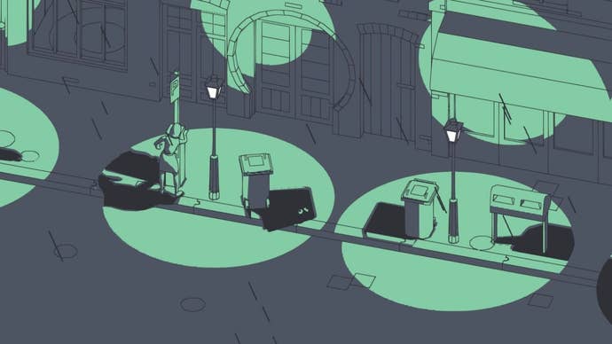 Hopping between lights and bins in Schim.