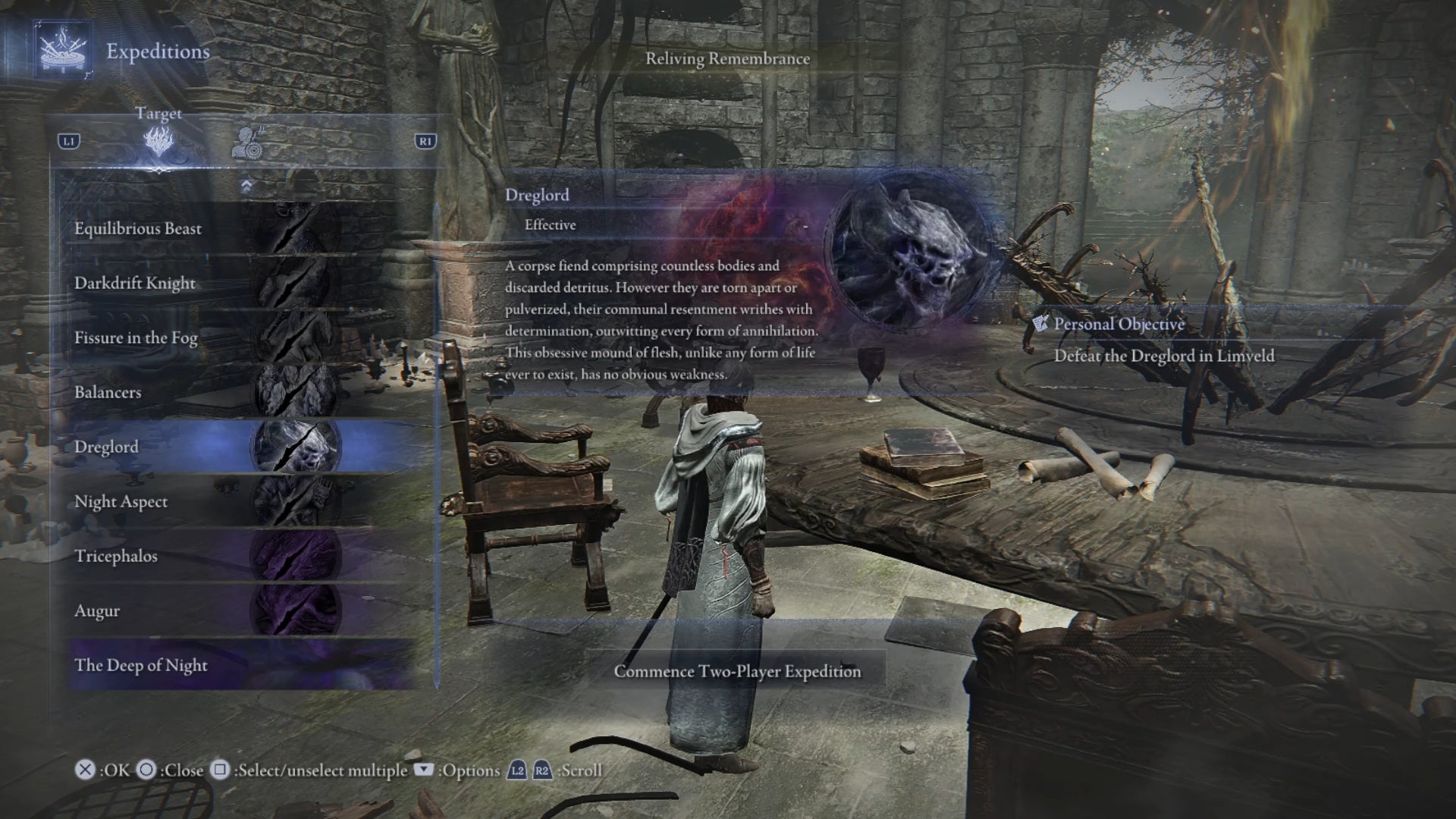 An Elden Ring: Nightreign Expedition objective to defeat the Dreglord. - 8