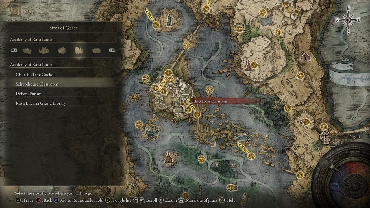 Schoolhouse Classroom Grace in Elden Ring