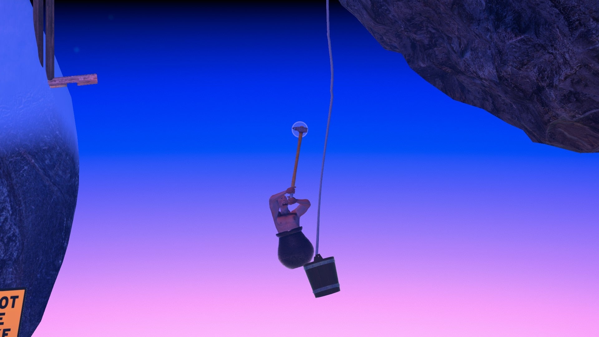 Getting Over It with Bennett Foddy | Rock Paper Shotgun