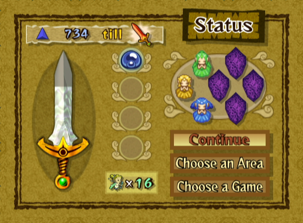 The Legend of Zelda: Four Swords Adventure screenshot