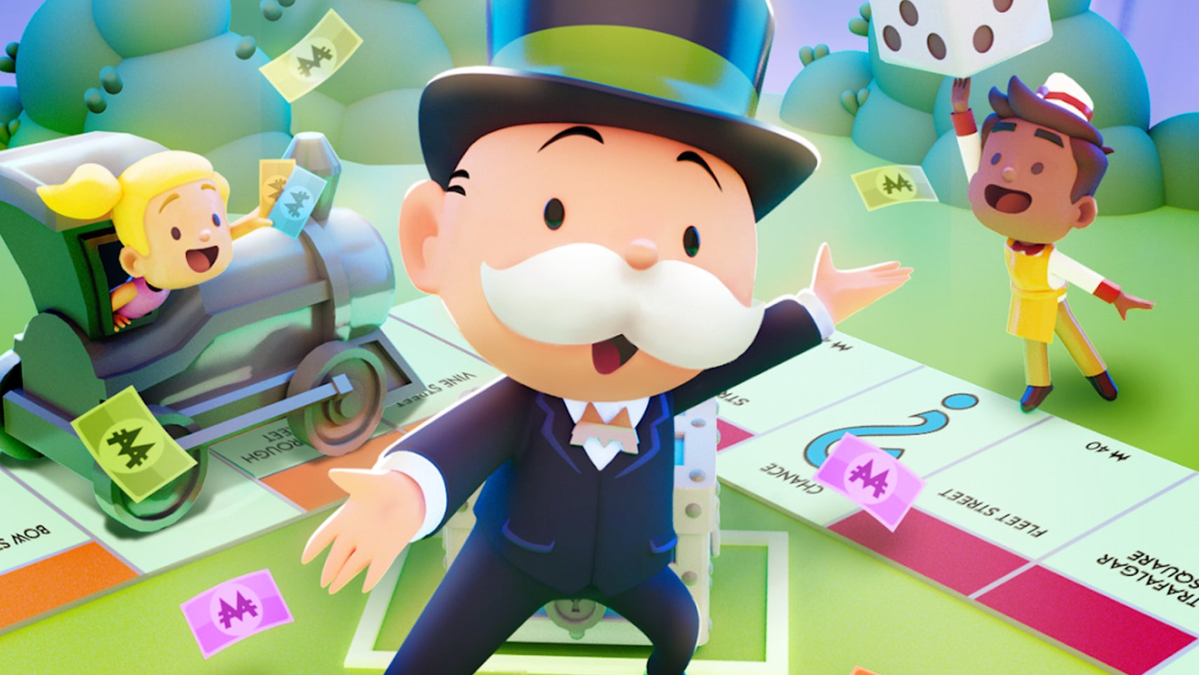 The Monopoly man in Monopoly GO! - 1