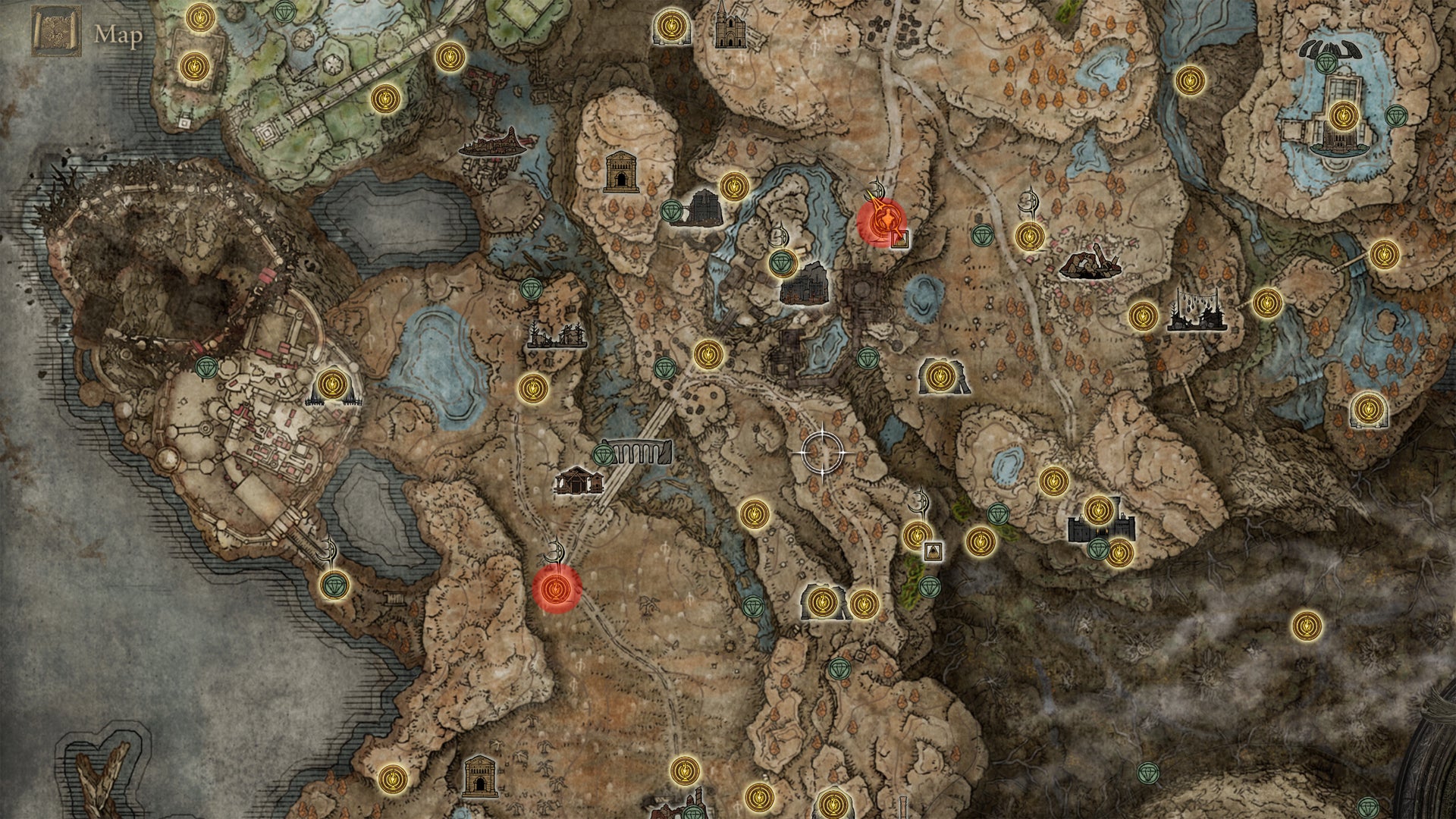 Hornsent’s location on the Elden Ring Shadow Of The Erdtree map. - 3