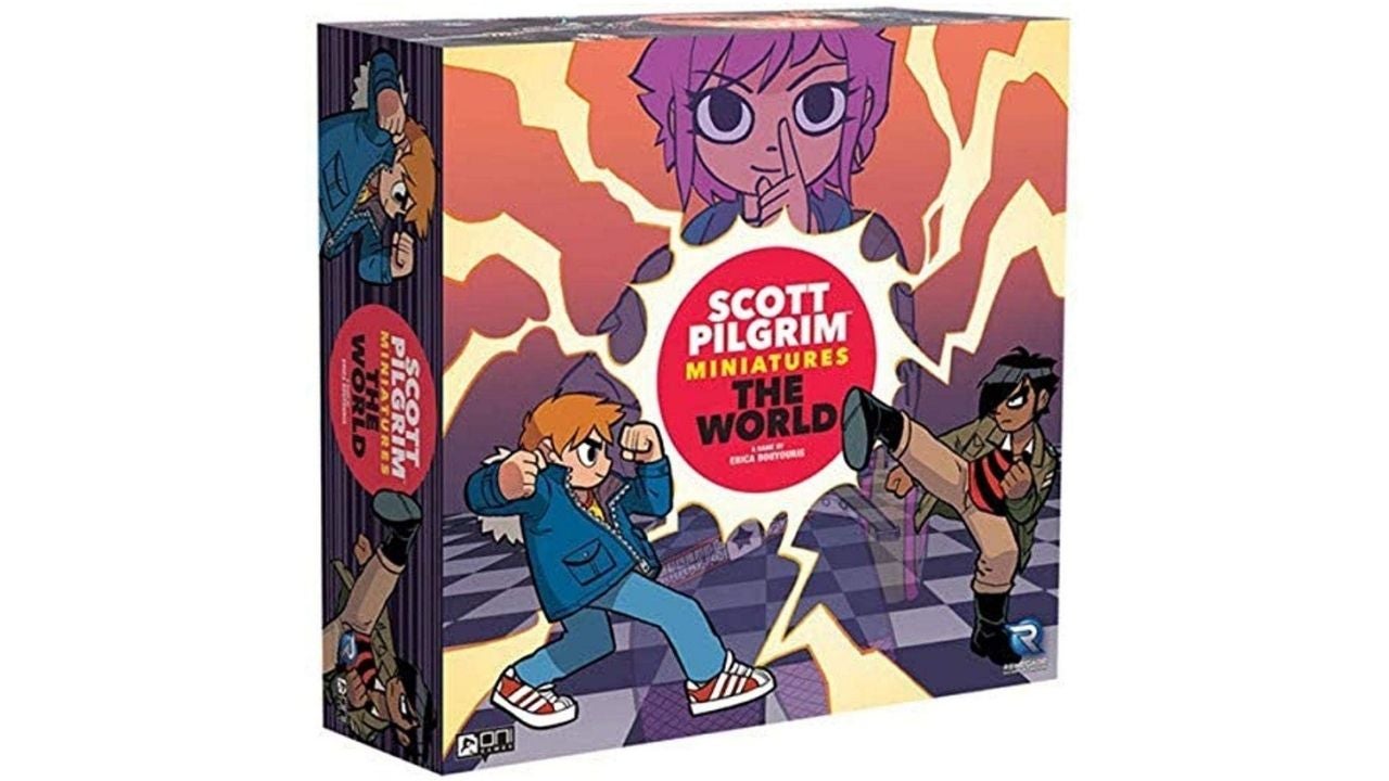 Scott Pilgrim Miniature The World BoardGame (2021) English Scott Pilgrim Miniature The World BoardGame (2021) English