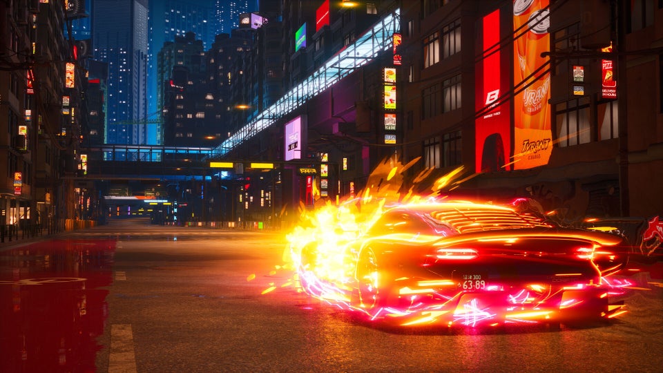 Anime racer Screamer no longer demands you retrain your fingers, with a fresh patch adding single stick drift controls
