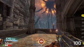 Coast down The Molten Falls in Quake Champions update