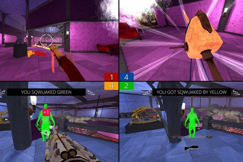 Screen Cheating Game Screencheat is a splitscreen FPS where you're completely invisible ...