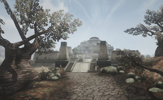 One of the locations in Morrowind mod Tamriel Rebuilt's latest expansion.