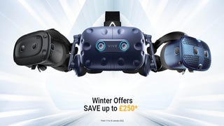 HTC Vive January sale: VR headsets discounted by up to £250