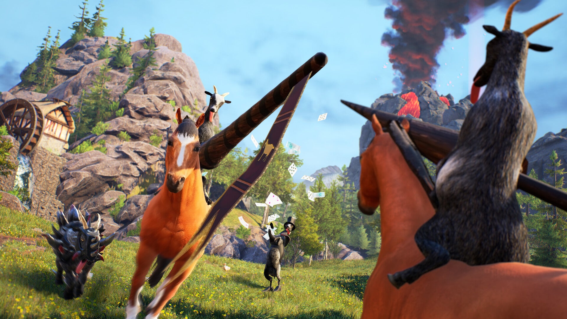 Goat Direct Goat Simulator Remastered | Eurogamer.es