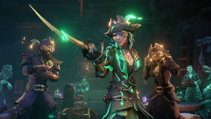 Some pirates successful Sea of Thieves.