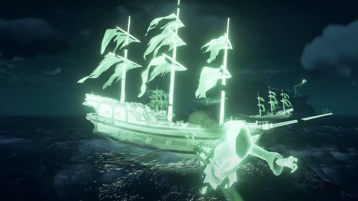 Sea of Thieves adding battles against wraith-spewing ghost ships