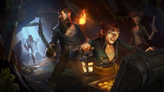 Sea of Thieves gameplay has cooperative treasure digging, ship navigation