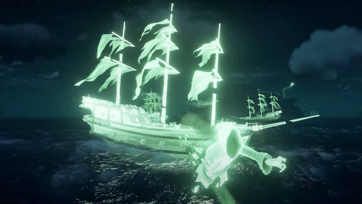 Sea of Thieves adding battles against wraith-spewing ghost ships