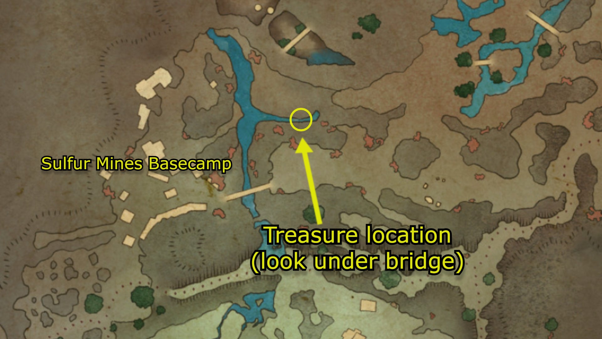 The exact location of the Seafarer's Boots treasure in Avowed. - 26
