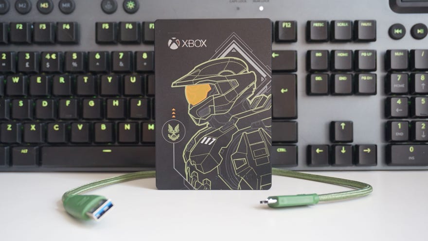Seagate’s Game Drive for Xbox Master Chief Limited Edition external HDD