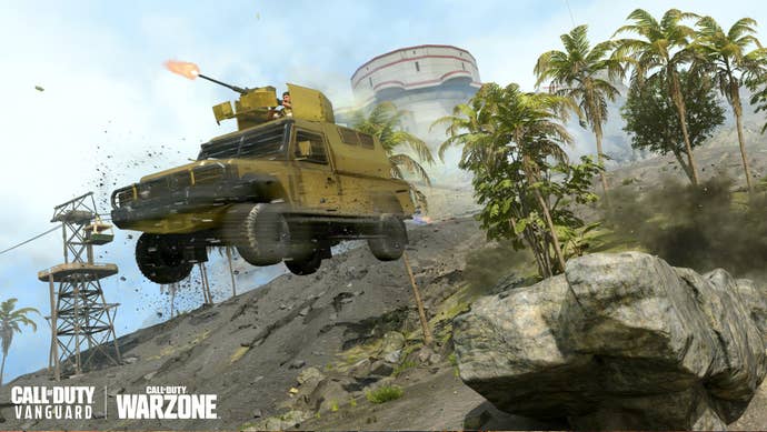 The armoured SUV added to Warzone in Season 4.