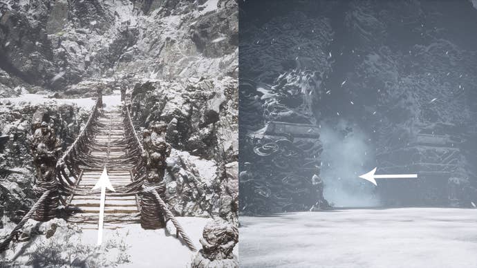 Path to the Great Pagoda in Black Myth Wukong.