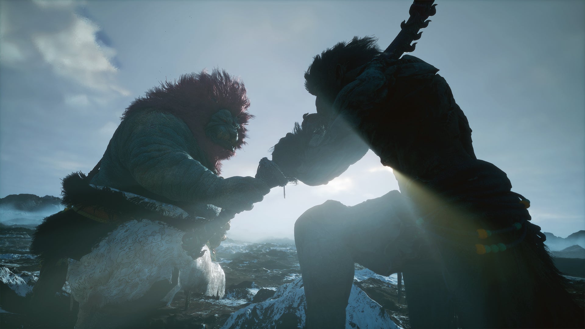 A hidden scene featuring Erlang in Black Myth Wukong. - 1