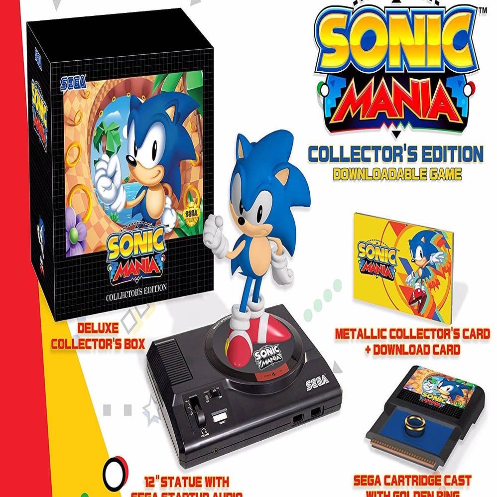 Sega's brilliant Sonic Mania Collector's Edition is coming to