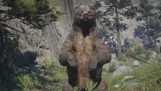 Sehr realistisch: Ihr könnt Grizzlybären in Red Dead Redemption 2 verscheuchen, indem ihr euch nicht rührt